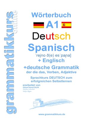 cover image of Wörterbuch Deutsch--Spanisch--Englisch A1